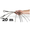 5. Plastificirana jeklena pletenica 20 m