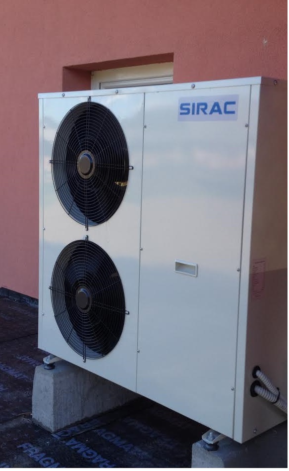 Prodamo toplotno črpalko Sirac, 16 KW